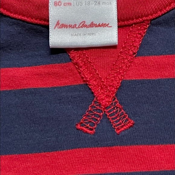 Hanna Andersson Boys Baseball Tee 18-24 mo. VGUC - Picture 3 of 4